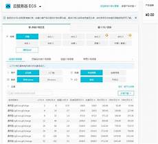 个人服务器租用价格表